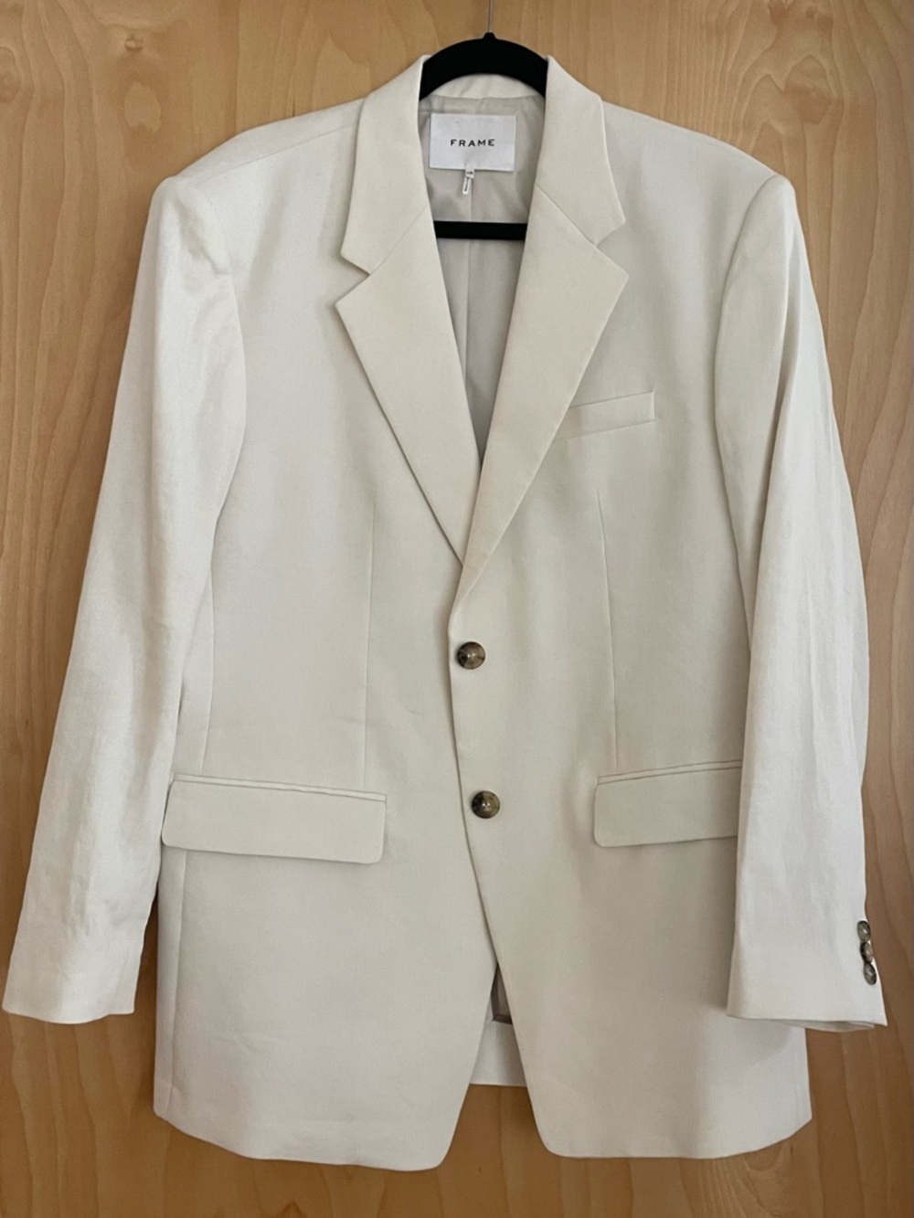 Frame Off-White Tailored Blazer